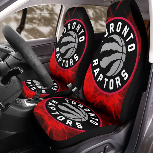 blood in toronto raptors team Car Seat Covers