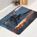 bloody fired fight dmc bath rugs