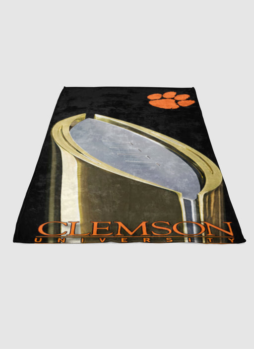 Clemson Tigers Champs soft fleece blanket