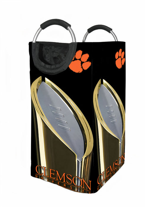 clemson tigers champs Laundry Hamper | Laundry Basket