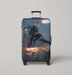 bloody fired fight dmc Luggage Covers | Suitcase