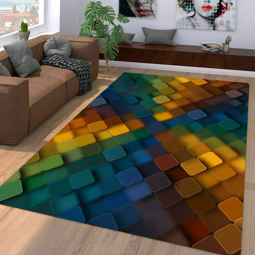 blurry color scheme pattern Living room carpet rugs