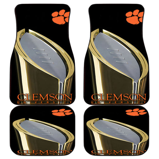 Clemson Tigers Champs Car floor mats Universal fit