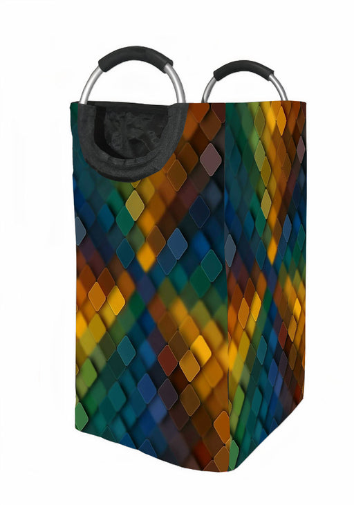 blurry color scheme pattern Laundry Hamper | Laundry Basket