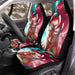 blue and red goku fusion Car Seat Covers