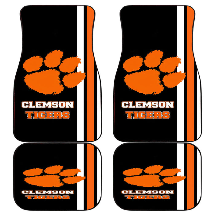 CLEMSON TIGERS FOOTBALL Car floor mats Universal fit