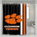 clemson tigers football shower curtains