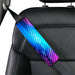 blurry neon dots light Car seat belt cover