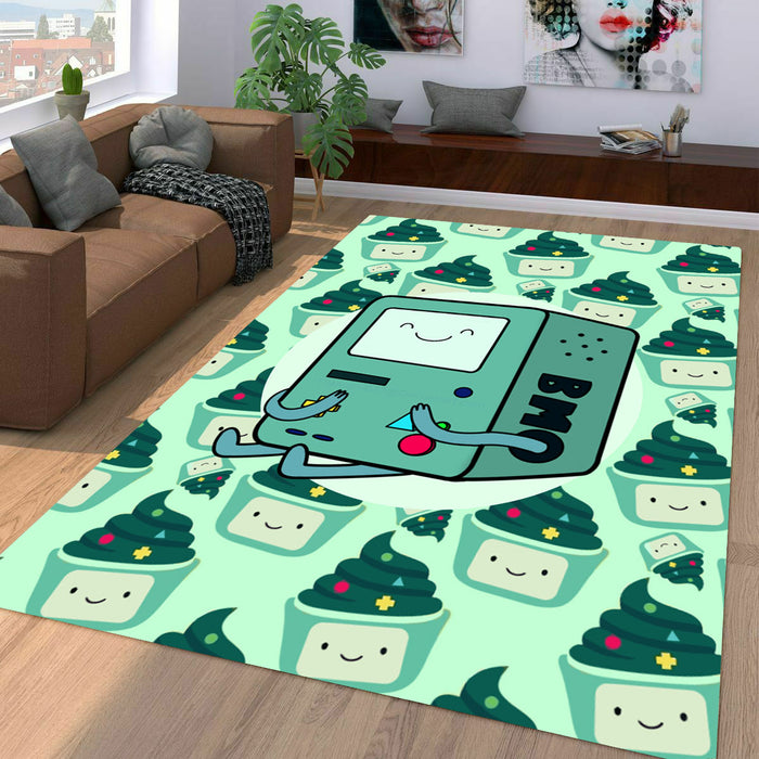 bmo as robot and cake adventure time Living room carpet rugs