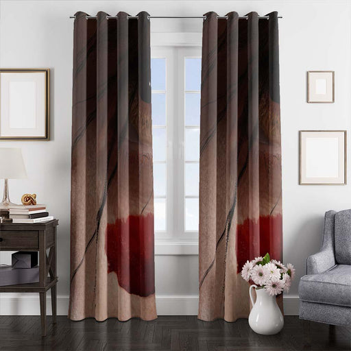 blood alita window curtains