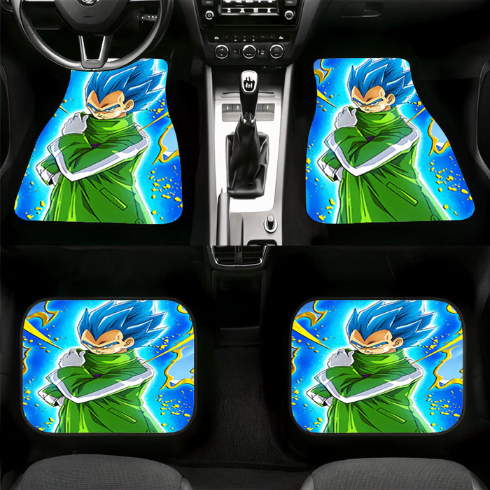 blue broly vegeta dragon ball Car floor mats Universal fit