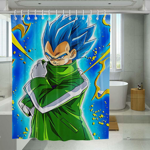 blood alita shower curtains