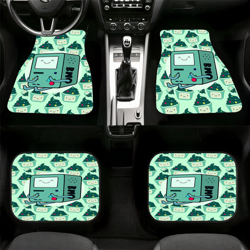 bmo as robot and cake adventure time Car floor mats Universal fit