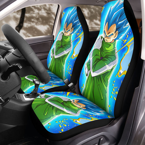 blue broly vegeta dragon ball Car Seat Covers