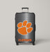 clemson tigers metal Luggage Cover | suitcase