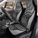 black and white ring basketball aesthetic Car Seat Covers