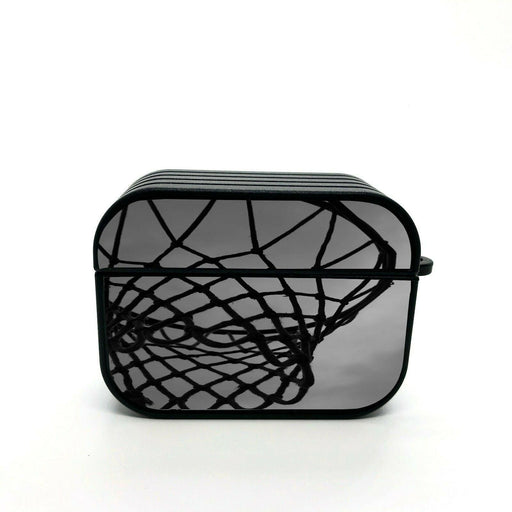 black and white ring basketball aesthetic airpod case