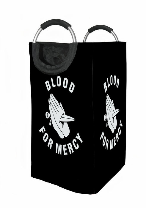 blood for mercy Laundry Hamper | Laundry Basket