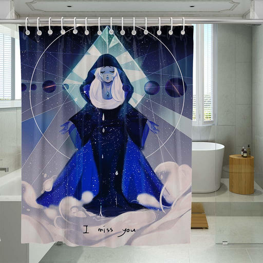 blood for mercy shower curtains