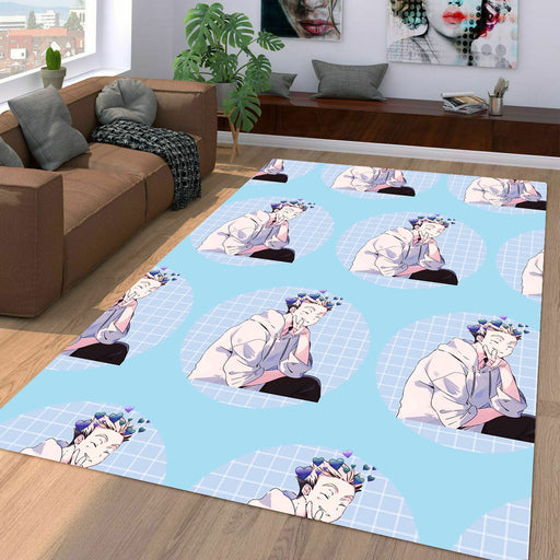 bokuto san from haikyuu Living room carpet rugs