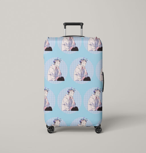 bokuto san from haikyuu Luggage Cover | suitcase