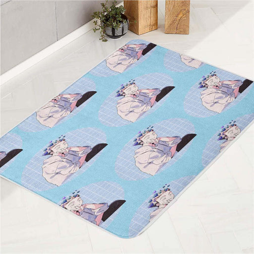 bokuto san from haikyuu bath rugs