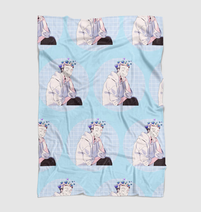 bokuto san from haikyuu Ultra soft fleece blanket