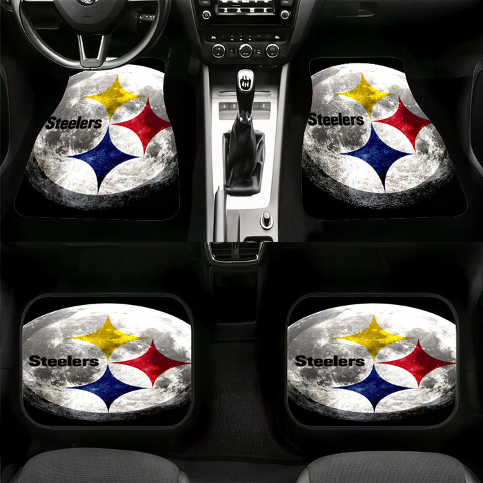 black moon steelers universe Car floor mats Universal fit