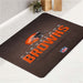 cleveland browns nfl logo 3 bath rugs