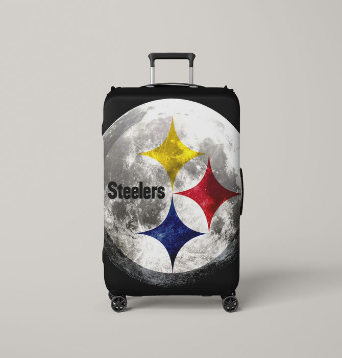 black moon steelers universe Luggage Covers | Suitcase