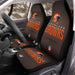 cleveland browns nfl logo 3 Car Seat Covers