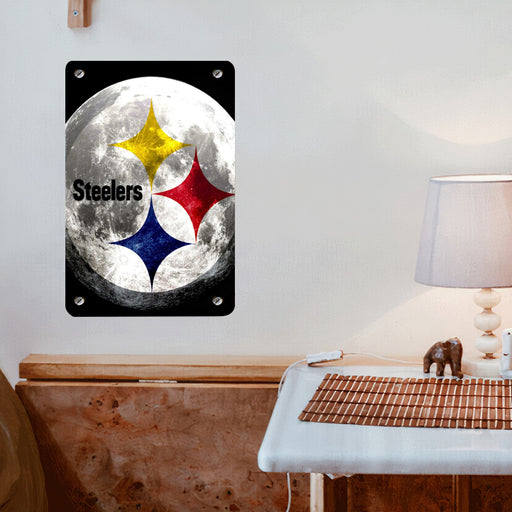 black moon steelers universe Poster Metal print wall art