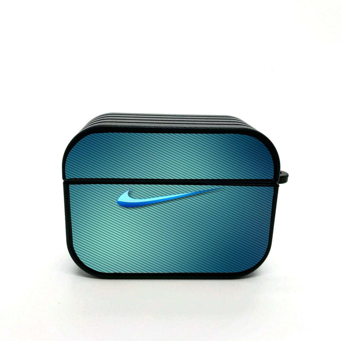 blue nike airpods case