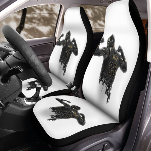 black panther as james harden nba Car Seat Covers