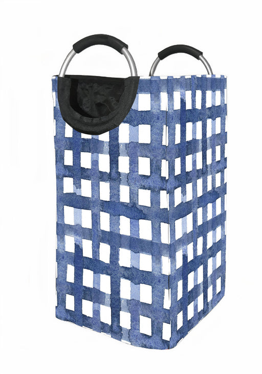 bold square watercolor painting Laundry Hamper | Laundry Basket