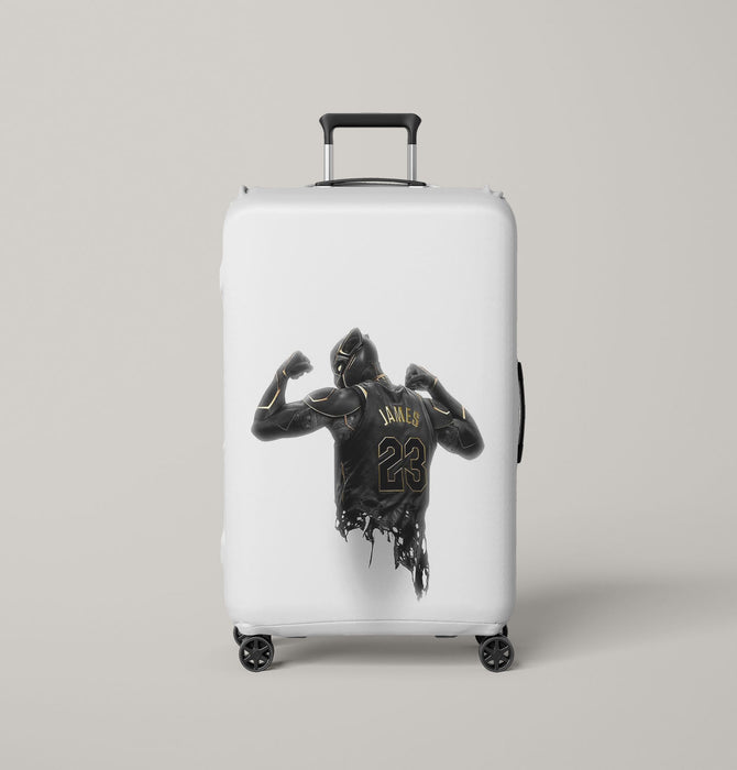 black panther as james harden nba Luggage Covers | Suitcase