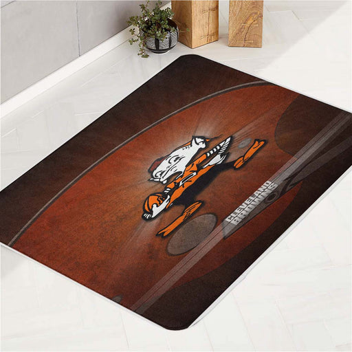 Cleveland Browns retro bath rugs