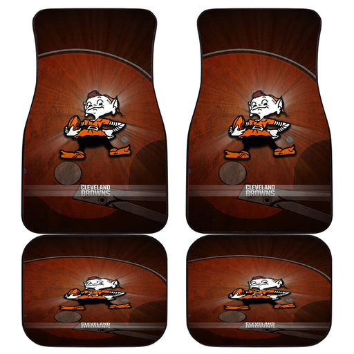 Cleveland Browns retro Car floor mats Universal fit