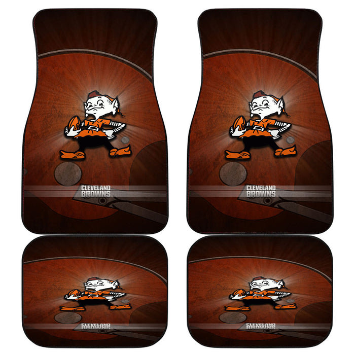 Cleveland Browns retro Car floor mats Universal fit