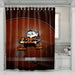 cleveland browns retro shower curtains