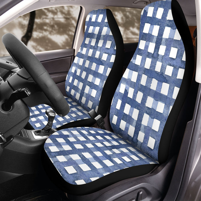 bold square watercolor painting Car Seat Covers