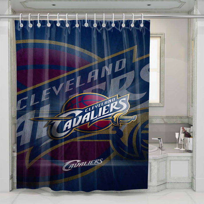 cleveland cavaliers 2 shower curtains