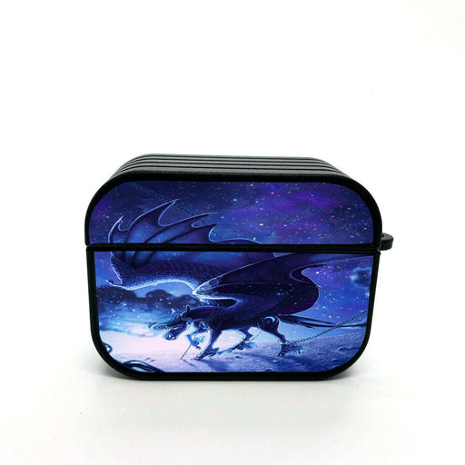 blue pegassus airpods case