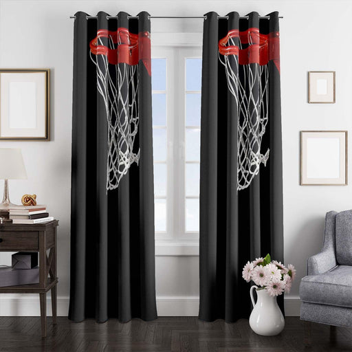 black ring for nba window Curtain