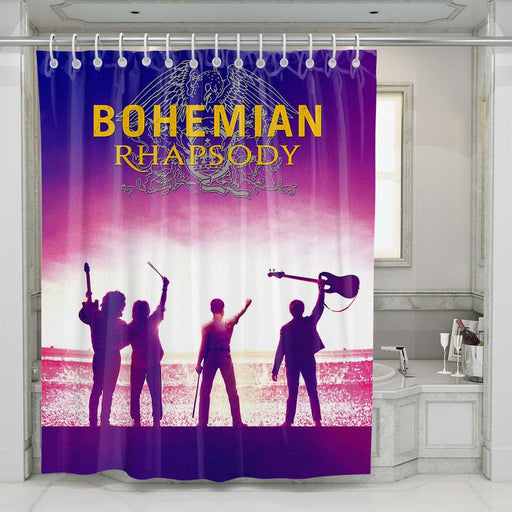 Bohemian rhapsody movie shower curtains