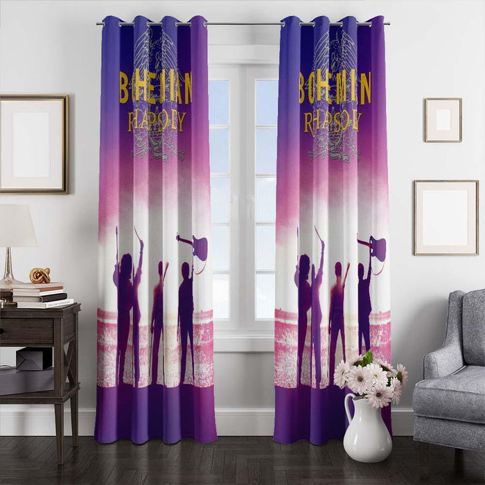 Bohemian rhapsody movie window curtains