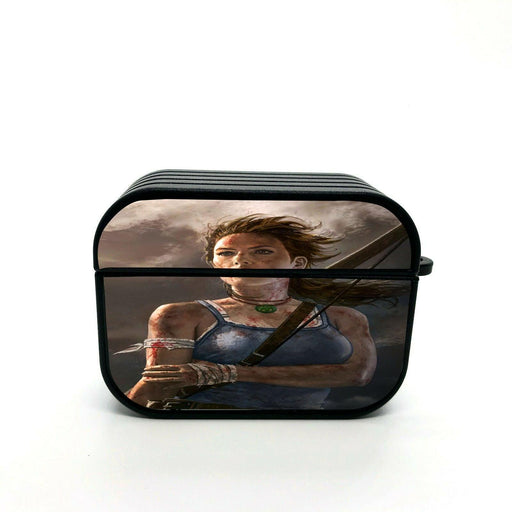 bloody tomb rider main character airpod case