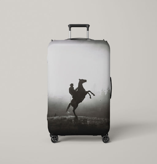 blur cinematic red dead redemption 2 Luggage Covers | Suitcase