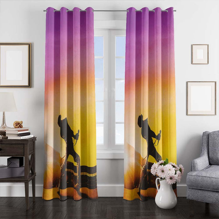 Bohemian rhapsody performance window curtains