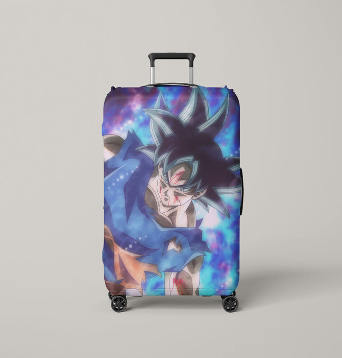 blured light leak goku Luggage Covers | Suitcase